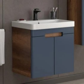 Bathroom bench with washbasin TREND 60 Anthracite 60x46x58 cm 60x46x58 εκ.