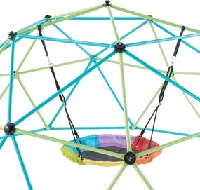 VEVOR Climbing Dome 10FT Geometric Dome Climber with Saucer Swing 1000LBS Loads