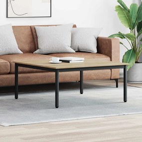 VidaXL Τραπεζάκι σαλονιού Sonoma Δρυς 100 x 100 x 45 cm