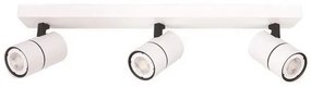 Σποτ Φωτιστικό Οροφής Λευκό-Μαύρο 145-25008 Eurolamp-145-25008-Μαύρο-Λευκό 145-25008