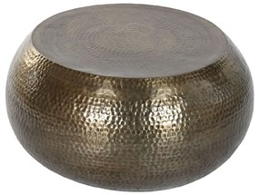 Τραπεζάκι Καφέ Home ESPRIT Χρυσό 60 x 60 x 30 cm