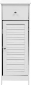 Ντουλάπι-στήλη Chesy pakoworld mdf λευκό 32x30x87εκ