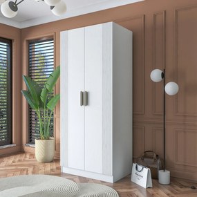 Ντουλάπα Λευκό BRECLES 90x57.5x210