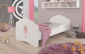 Παιδικό κρεβάτι Leomari I-Νεράιδα-Χωρίς προστατευτικό-140 x 70