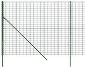 Συρματόπλεγμα Περίφραξης Πράσινο 1,6x25 μ. Γαλβανισμένο Ατσάλι - Πράσινο