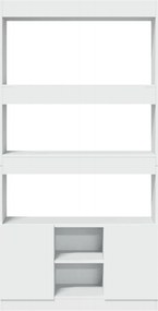 vidaXL Ντουλάπι Λευκό 92x33x180εκ. από Επεξεργασμένο Ξύλο