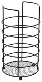 ESTIA ΚΟΥΤΑΛΟΘΗΚΗ METAL BLACK ΜΕΤΑΛΛΙΚΗ 21x11cm ΜΑΥΡΗ