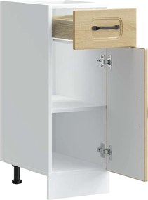 vidaXL ντουλάπι βάσης κουζίνας Kalmar Sonoma δρυς Επεξεργασμένο Ξύλο