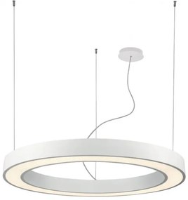 Κρεμαστό Φωτιστικό Οροφής LED 132W 3000Κ Dali Dimming Φ180cm Ring Viokef 3915-0018-3-W-D3 Λευκό