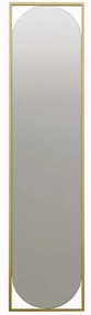 Καθρέπτης Τοίχου Henri 552NOS2488 40x167cm Gold Hanah Home Mdf