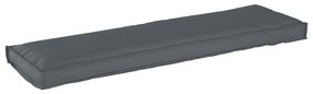 vidaXL Μαξιλάρι Παλέτας για Πάγκο Ανθρακί 140x40x8 εκ. από Ύφασμα Oxford