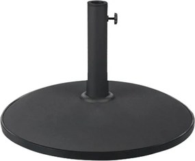 Βάση ομπρέλας Blissful τσιμέντο μαύρο 50kg Φ58εκ 58x58x43 εκ.