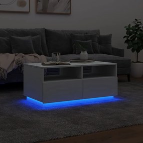 ΤΡΑΠΕΖΑΚΙ ΣΑΛΟΝΙΟΥ ΜΕ ΦΩΤΑ LED ΛΕΥΚΟ 90X49X40 ΕΚ. 839833