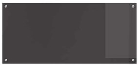 vidaXL Πίσω Πάνελ Κουζίνας 2 pcs Σκούρο Γκρι 110 x 50 cm