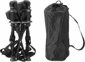 Καρεκλακι φαγητου μωρου Bambisol Μαύρο πολυεστέρας