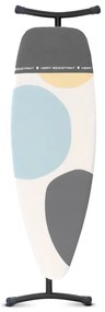 Brabantia 1003386 Σιδερώστρα για Σίδερο Ατμού Σπαστή 135x45cm Spring Bubbles