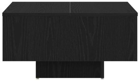vidaXL Καφέ Τραπέζι Μαύρης Δρυός 60x60x31,5 εκ Φτιαγμένο από Ξύλο