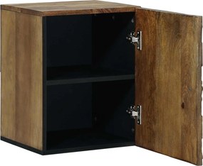 vidaXL Κρεμαστό Ντουλάπι Μπάνιου Καφέ 38 x 33,5 x 48 εκ.