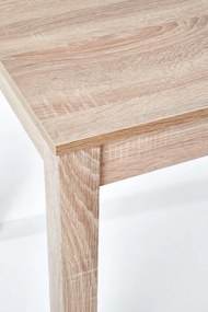 KSAWERY table color: sonoma oak DIOMMI V-PL-KSAWERY-ST-SONOMA