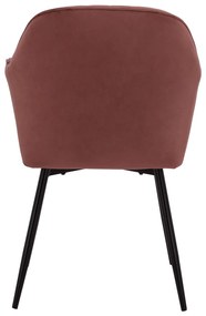 Καρέκλα SAWYER Βελούδο Σάπιο μήλο 53x60x76Υ εκ. 2αδα 53x60x75 εκ.