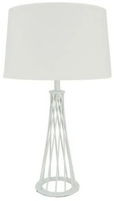 MarHome ΕΠΙΤΡΑΠΕΖΙΟ ΠΟΡΤΑΤΙΦ - ΠΥΡΓΟΣ ΛΕΥΚΟ Υ57cm 1/6ΚΙΒ  15-19420