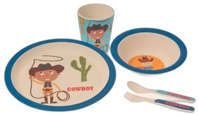 Παιδικό Σετ Φαγητού 5τμχ Gamberritos Cowboy
