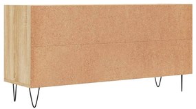 vidaXL Έπιπλο Τηλεόρασης Sonoma Δρυς 103,5 x 30 x 50 εκ. Επεξεργ. Ξύλο