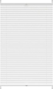vidaXL Πλισέ ρόλερ σκίασης 70x150cm Λευκό