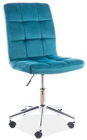 ΠΕΡΙΣΤΡΕΦΟΜΕΝΗ ΚΑΡΕΚΛΑ Q-020 VELVET TURKUS BLUVEL85 DIOMMI OBRQ020VTR