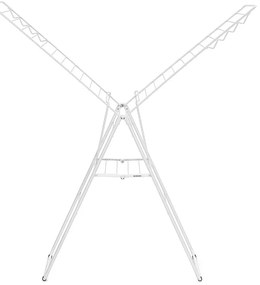 Brabantia 1004167 Πτυσσόμενη Απλώστρα Δαπέδου Hangon 25m, Fresh White