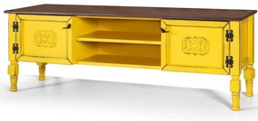 Έπιπλο Τηλεόρασης Ada 472PHL1104 150x50x40cm Yellow