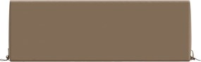 vidaXL Μαξιλάρι πλάτης SOEST 100% Πολυεστέρας Taupe 120 x 20 x 40 cm