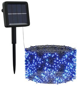 vidaXL Λαμπάκια Ηλιακά Εξωτ./Εσωτ. Χώρου 5 τεμ. Μπλε 5x200 LED