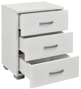 MATIS Κομοδίνο Matis 3F Άσπρο Matis360309