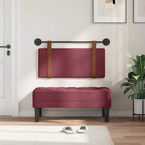 vidaXL Κρεμαστό Κεφαλάρι Κόκκινο Αντίκα PU