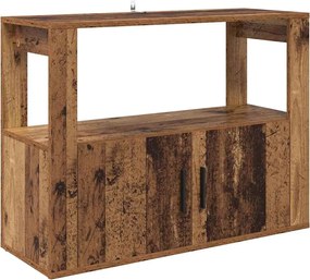 vidaXL Πλαϊνό γραφείο Παλαιό ξύλο 80 x 30 x 60 cm Επεξεργασμένο ξύλο