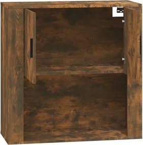 vidaXL Ντουλάπι Τοίχου Καπνιστή Δρυς 80x33x80 εκ. Επεξεργασμένο Ξύλο