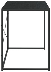 vidaXL Γραφείο Υπολογιστή Μαύρο 110 x 60 x 70 εκ. Επεξεργασμένο Ξύλο