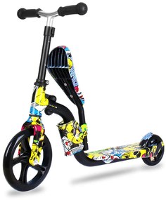 Πατίνι 2 σε 1 HBC-008, πολυμορφικό, πολύχρωμο