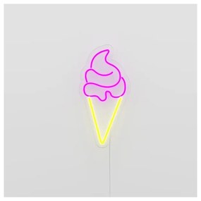 Candy Shock Επιτοίχιο USB Φωτιστικό Neon LED Παγωτό