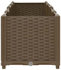 vidaXL Ζαρντινιέρα 160 x 40 x 38 εκ. από Πολυπροπυλένιο