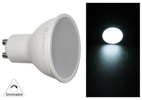 Adeleq Λάμπα LED GU10 5W 230V 105° Ντιμαριζόμενο Ψυχρό 6200Κ 13-1029509