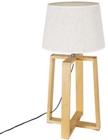 Φωτιστικό Επιτραπέζιο Squid 01265 30x30x63cm 1xE27 Beige GloboStar