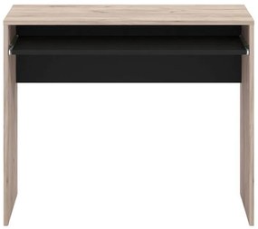 Γραφείο Paris Γκρί Δρύς - Μαύρο 90x45x74 εκ. 90x45x74 εκ.