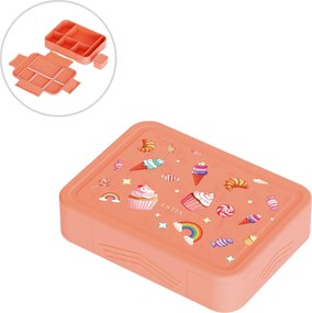 Φαγητοδοχείο Με Χωρίσματα 1.33lt Estia Save The Aegean Candy Sky 01-43896