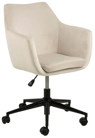 Καρέκλα γραφείου Oakland 322, Beige, 91x58x58cm, 9 kg, Με μπράτσα, Με ρόδες, Μηχανισμός καρέκλας: Economic | Epipla1.gr
