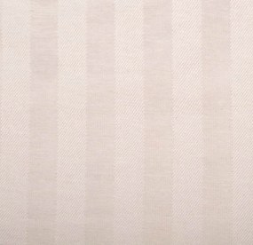 Σετ Σεντόνια Μονά Με Λάστιχο 100x200+25 Polycotton Σατέν ριγέ 850 Εκρού