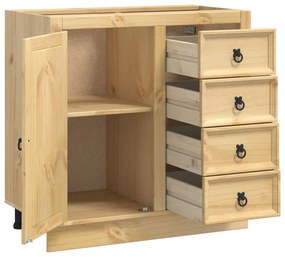 vidaXL Ντουλαπιού (Cabinet) SKI Μέλι Καφέ 80 x 46 x 81 εκ