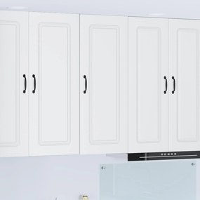 vidaXL Πάνελ πλυντηρίου πιάτων Kalmar Λευκό 40 x 31 x 100 εκ.