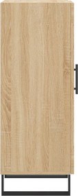 vidaXL Ντουλάπι Sonoma Δρυς 34,5x34x90 εκ. από Επεξεργασμένο Ξύλο